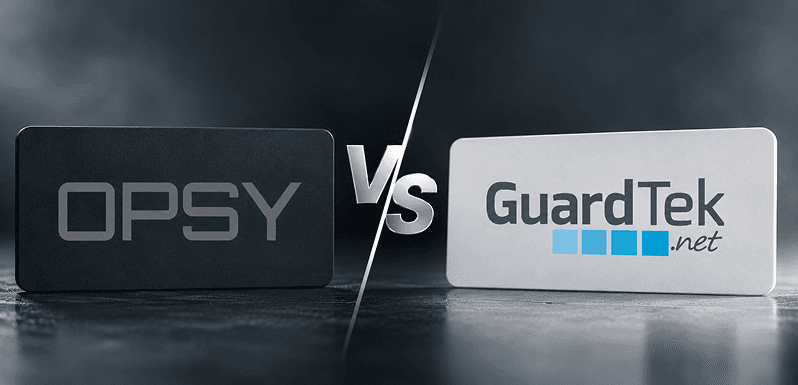 OPSY compared with GuardTek
